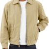Men's Zip-Front Golf Jacket with a Clean, Classic Design