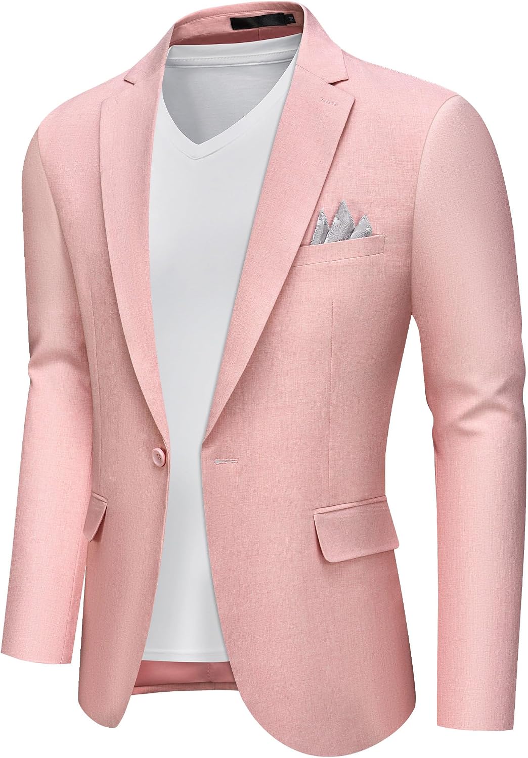 Men's Lightweight Slim-Fit Blazer for Casual and Formal Outfits