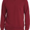 Men's Casual Cotton-Blend French Terry Crewneck Pullover