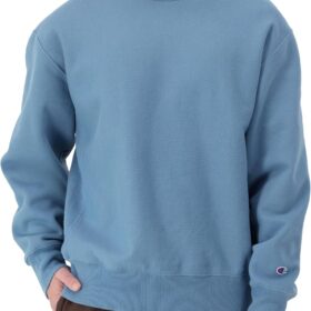 Men's Heavyweight Fleece Crewneck Sweatshirt with a Durable Construction