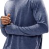 Men UPF 50+ Sun Protection Hoodie Long Sleeve SPF Fishing Hiking Running Thumbhole Shirts Hooded Quick Dry Lightweight