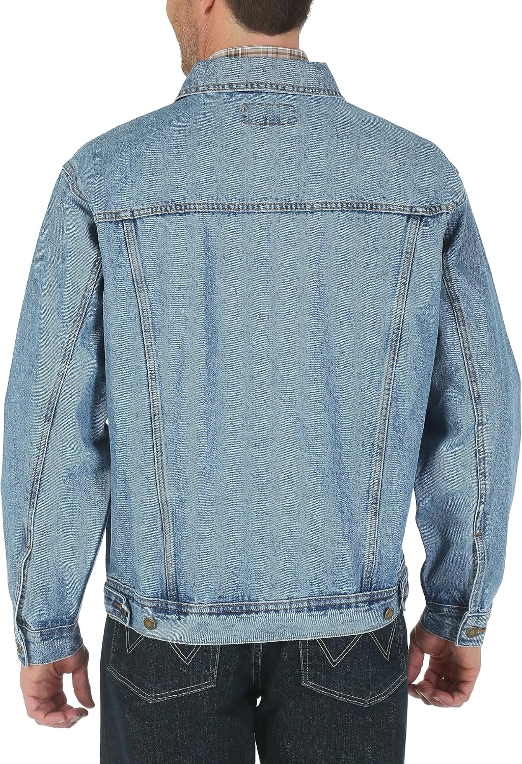 Men's Simple Unlined Denim Jacket for Everyday Wear - Image 2